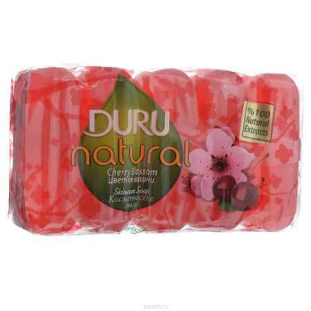 Купить Duru NATURAL Мыло Цветок вишни э/пак 5*70г