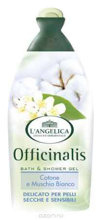 Купить L'angelica (0645) Гель для душа и ванны Белый мускус и Хлопок, 500 мл