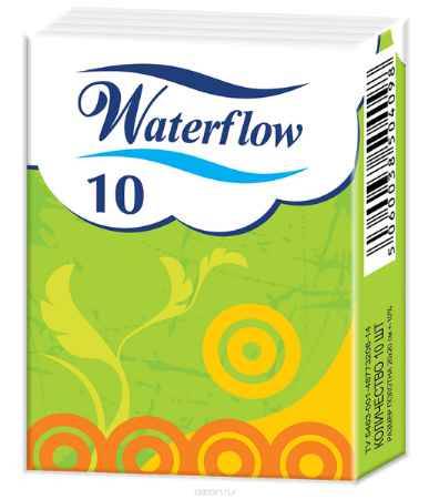 Купить Waterflow Бумажные носовые платочки Compact, 10 шт