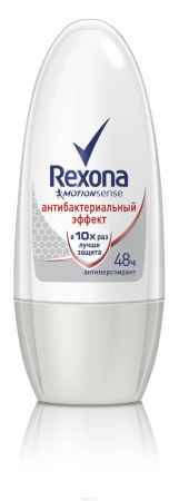 Купить Rexona Motionsense Антиперспирант ролл Антибактериальный эффект, 50 мл