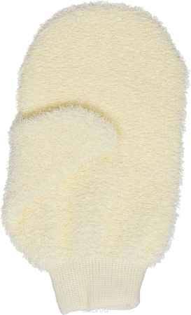 Купить Riffi Мочалка-рукавица массажная, жесткая, цвет: молочный