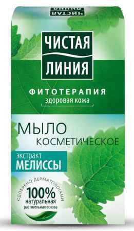 Купить Чистая Линия Фитотерапия Твердое мыло Экстракт мелиссы 80 гр