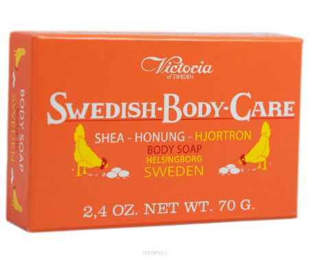 Купить Victoria Soap Shea-Honung-Hjortron Мыло для тела с морошкой, 70 г