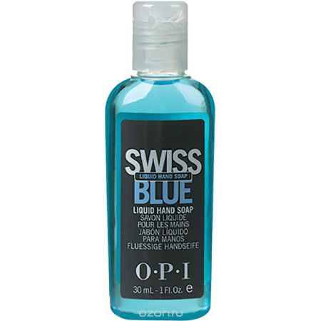 Купить OPI Мыло для рук Swiss Blue, 30 мл