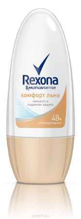 Купить Rexona Motionsense Антиперспирант ролл Комфорт льна 50 мл