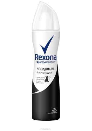 Купить Rexona Motionsense Антиперспирант аэрозоль Невидимая на черном и белом 150 мл