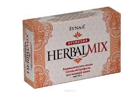 Купить Herbalmix мыло твердое Сандал и Трифала, 75 г