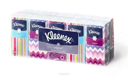 Купить Kleenex Носовые платочки 