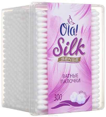 Купить Ola! Silk Sense Вата на палочках, 300 шт