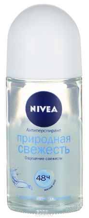 Купить Nivea Дезодорант шарик Природная свежесть Фрэш женский антиперспирант 50 мл