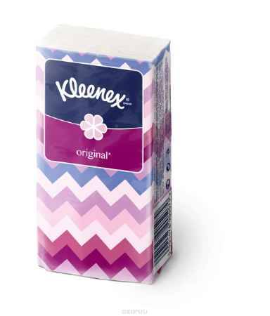 Купить Kleenex Платочки носовые белые Original 10 х 10 шт