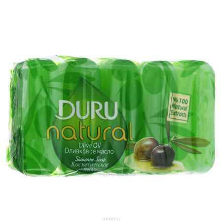 Купить Duru NATURAL Мыло Оливковое масло э/пак 5*70г