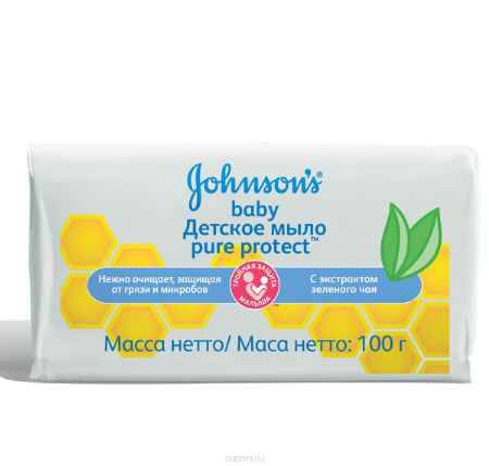 Купить Johnson's baby Pure Protect Детское мыло 100 г