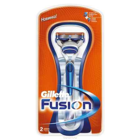 Купить Бритва Gillette Fusion, 2 сменные кассеты