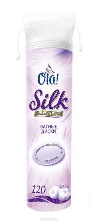 Купить Ola! Silk Sense Ватные диски, 120 шт