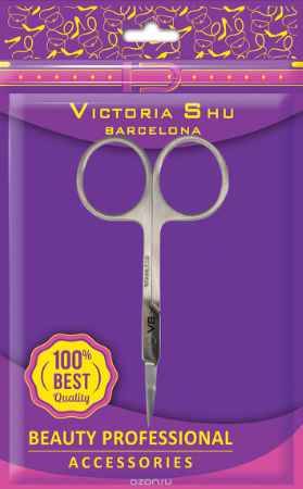 Купить Victoria Shu Ножницы для кутикулы из нержавеющей стали с тонкими изогнутыми лезвиями M412, 18 г