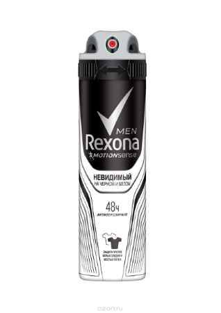 Купить Rexona Men Motionsense Антиперспирант аэрозоль Невидимый на черном и белом 150 мл
