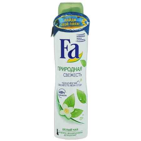 Купить FA Дезодорант-аэрозоль женский Природная Свежесть Белый Чай, 150 мл