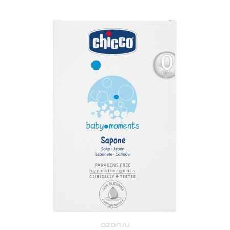 Купить Chicco Мыло детское Baby Moments от 0 месяцев 100 г