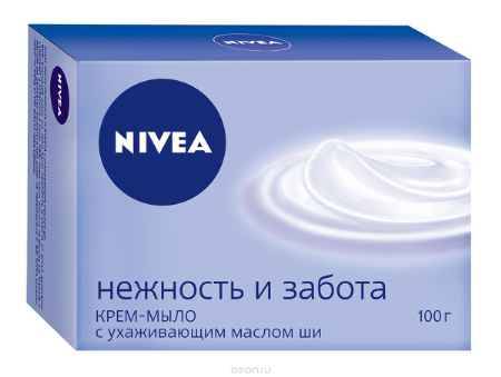 Купить NIVEA Крем-мыло «Нежность и забота» 100гр.