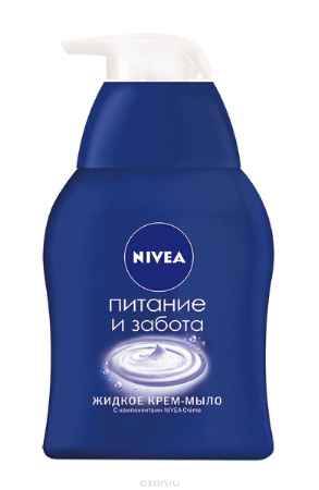 Купить NIVEA Жидкое крем-мыло «Питание и забота» 250мл.