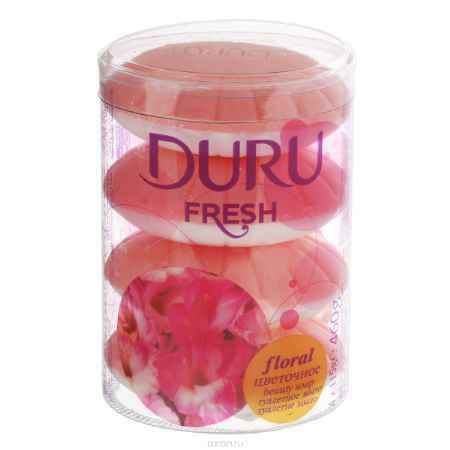 Купить Duru FRESH Мыло Цветочное э/пак 4*115г