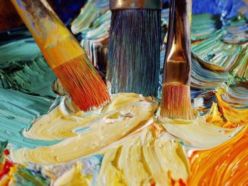 Как рисовать масляными красками  