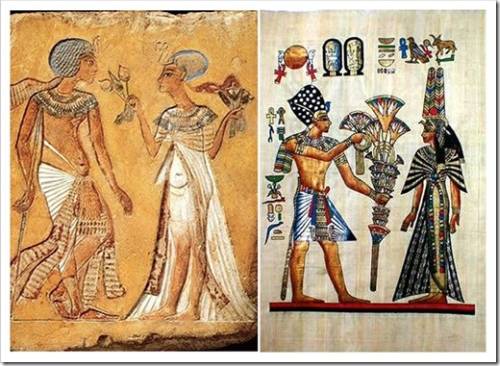 Цветы в Древнем Египте