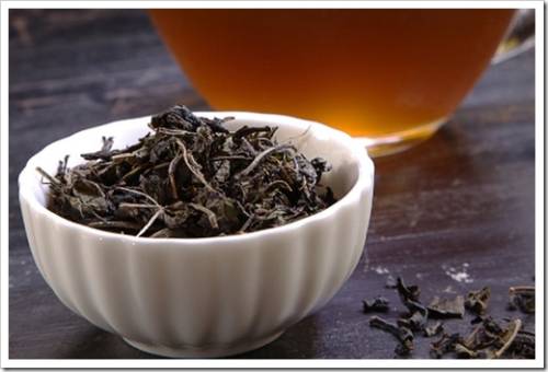Черный листовой чай