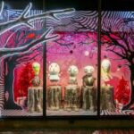 Харви Николс представил рождественские витрины в стиле Тима Бертона